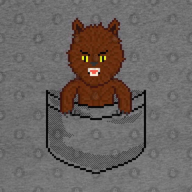 Pixel Pocket Werewolf by gkillerb